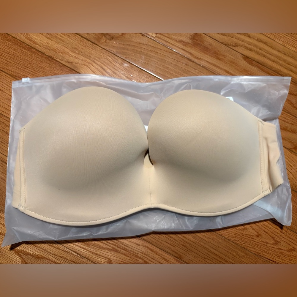 Seamless Beige Bra